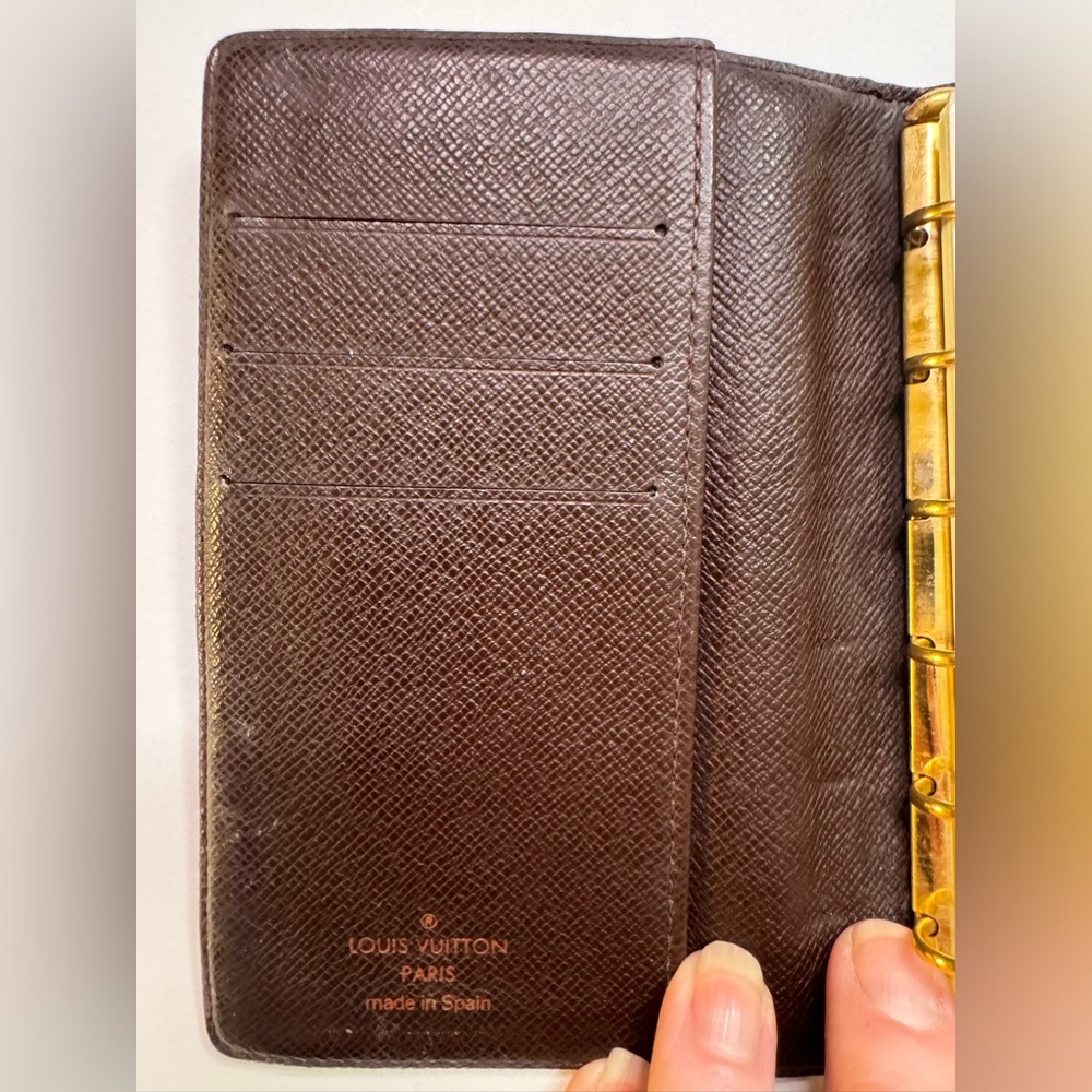 Louis Vuitton agenda cover - Damier Ebene - Picture 11 of 13